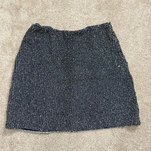 Michael Kors - Unique Fabric Sequin Mini Skirt - size 6 - Dusty Blue